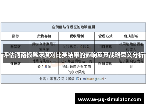 评估河南板凳深度对比赛结果的影响及其战略意义分析